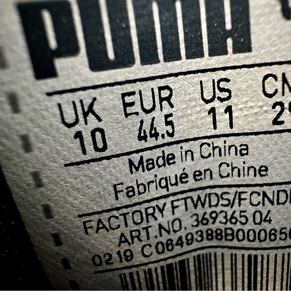 Puma Vista Men's Sneakers size 10 - Picture 6 of 6